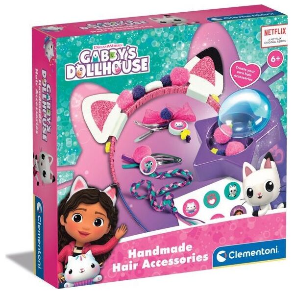Clementoni Plaukų aksesuarų dekoravimas Clementoni Crazy Chic Gabby's Dollhouse