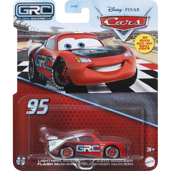 Mattel Cars. Auto Lightning McQueen HTY00