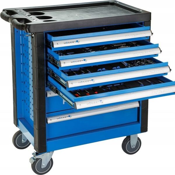 Högert Technik HOGERT WORKSHOP CABINET WITH 6 DRAWERS
