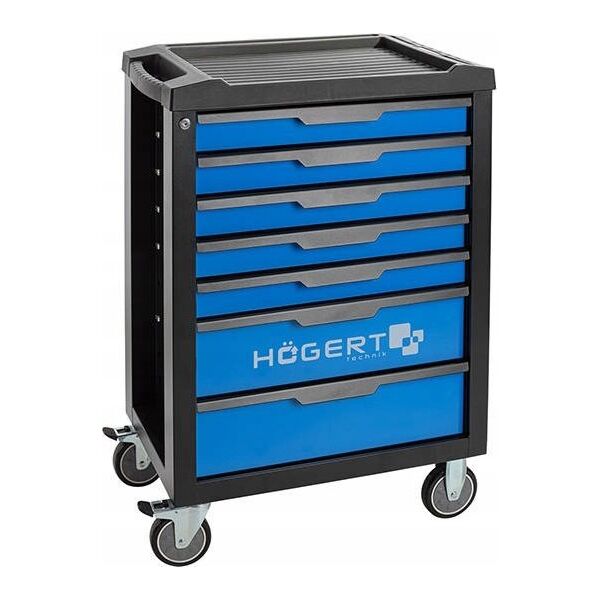 Högert Technik HOGERT WORKSHOP CABINET WITH 7 DRAWERS WITH DRAWER OPENING LOCK