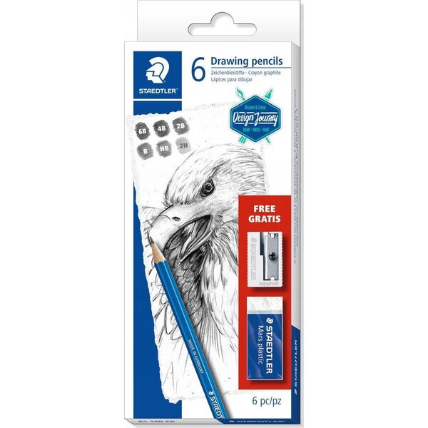 Staedtler Ołówek Lumograph 12B-10H 24szt STAEDTLER