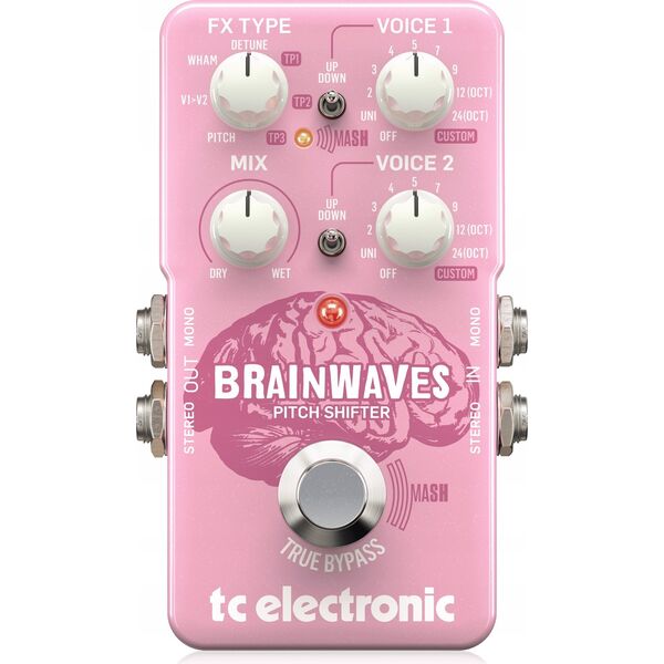TC Electronic TC Electronic Brainwaves Pitch Shifter Efekt typu pitch shifter