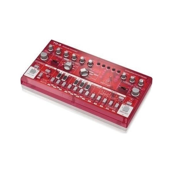 Behringer Behringer TD-3-SB Syntezator linii basowej czerwony przeźroczysty