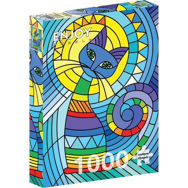 Heye Puzzle 1000 Dekoracyjny kot