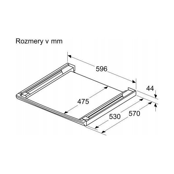Bosch Connecting frame Bosch WTZ27500