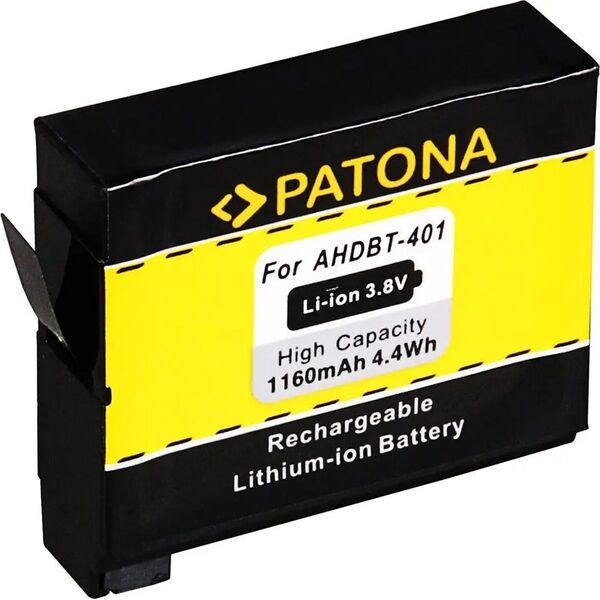 Akumulator Patona PATONA 1235 bateria do aparatu/kamery Litowo-jonowa (Li-Ion) 1160 mAh
