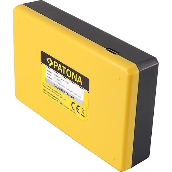 Ładowarka do aparatu Patona PATONA 1924 ładowarka akumulatorów Akumulator aparatu cyfrowego USB