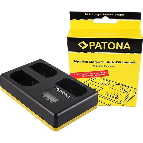 Ładowarka do aparatu Patona PATONA 1924 ładowarka akumulatorów Akumulator aparatu cyfrowego USB