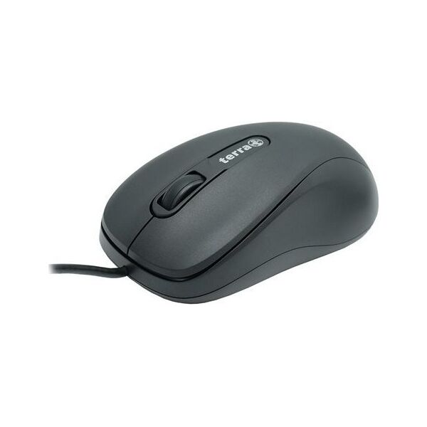 Mysz Wortmann AG TERRA Mouse 1500 Corded USB black 3-Tasten, symmetrisch, kabelgebunden, 1,80m