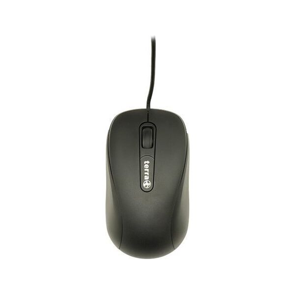 Mysz Wortmann AG TERRA Mouse 1500 Corded USB black 3-Tasten, symmetrisch, kabelgebunden, 1,80m