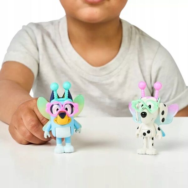 Figurka Papo Bluey. Chilli i Baby Bluey