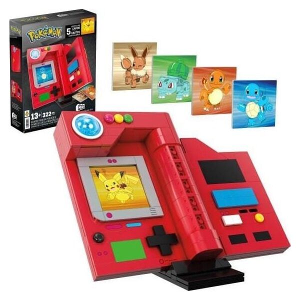 Mattel Mattel MEGA Pokémon Kanto Region Pokédex, Construction Toy