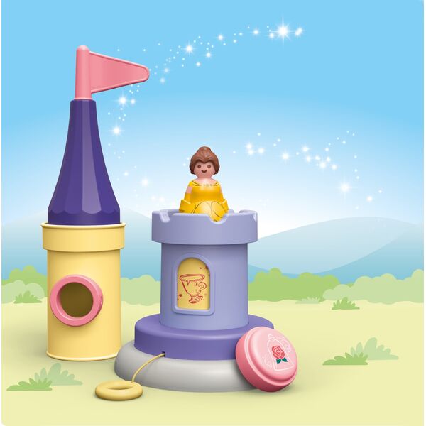 Playmobil PLAYMOBIL 71458 Junior & Disney: Belle's Play Tower with Melody, Construction Toy