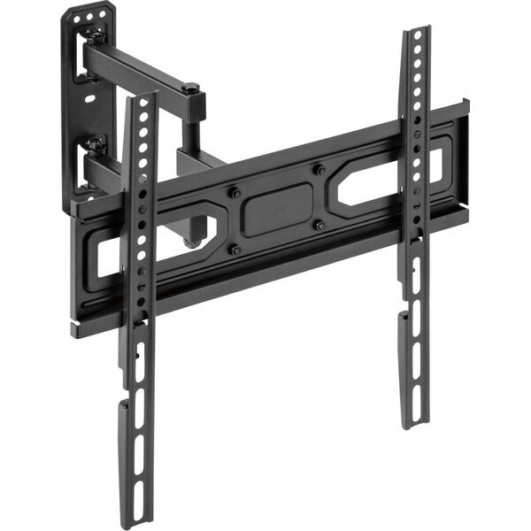 Kivi Free-tilt design: simplifies adjustment for better visibility and reduced glareSwivel mechanism provides maximum viewing flexibilitySpirit level ensures perfect positioningConvenient cable holder. 32-55". Max 35kg.
