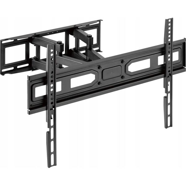 Kivi Free-tilt design: simplifies adjustment for better visibility and reduced glareSwivel mechanism provides maximum viewing flexibilitySpirit level ensures perfect positioningConvenient cable holder. 37-80". Max 40kg.