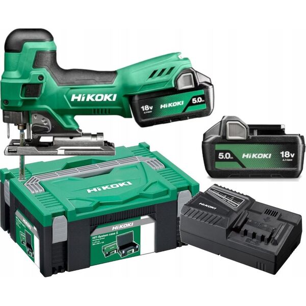 Wyrzynarka Hikoki HIKOKI.JIGSAW 18V CJ18DBWPZ 2x5.0Ah HITSYSTEM