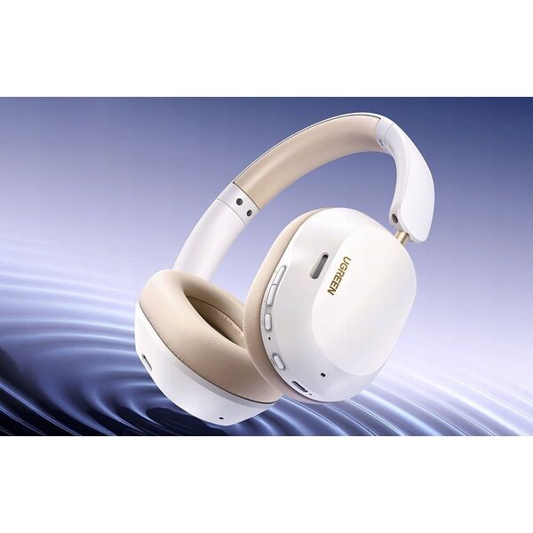 Słuchawki Ugreen Słuchawki bezprzewodowe Ugreen HiTune Max 5C, Hybrid ANC, Bluetooth 5.4 (białe)