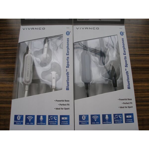 Słuchawki Vivanco Vivanco wireless earphones Sport Air 4, white (35543)
