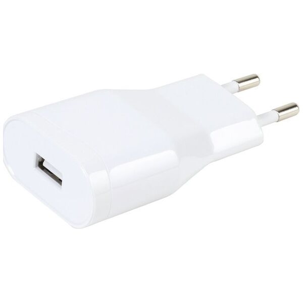 Ładowarka Vivanco Vivanco USB charger 1A, white (38348)