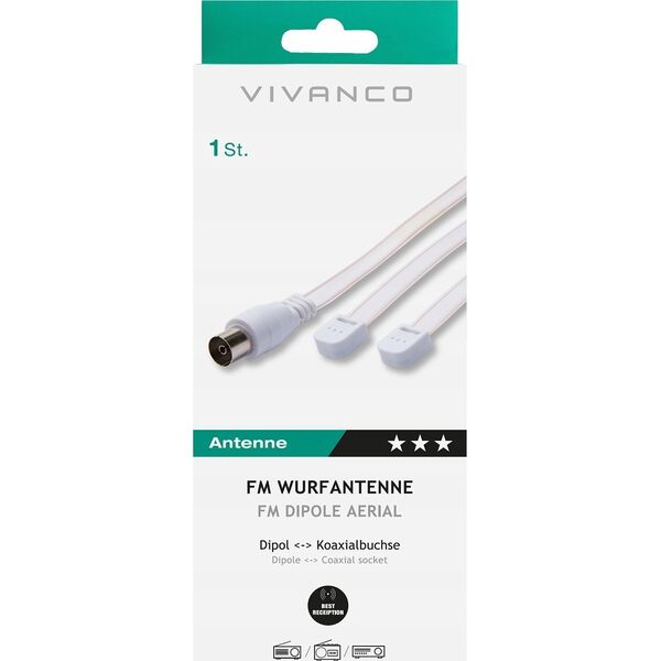Kabel Vivanco Vivanco antenna FM/UKW (48056)