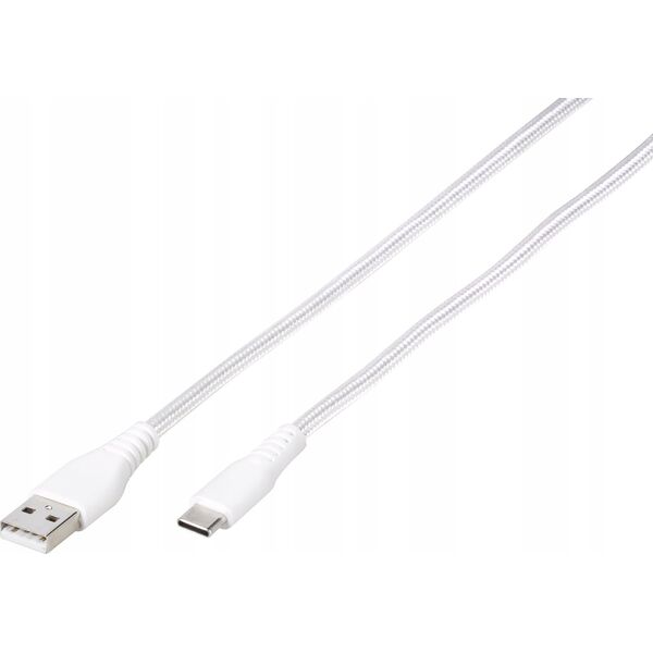 Kabel USB Vivanco Vivanco cable USB-C - USB-A 1,5m, white (61696)