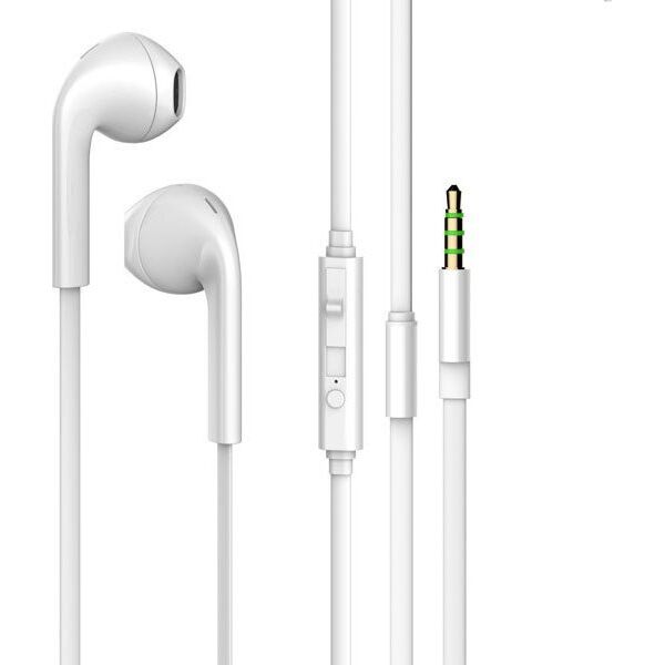 Słuchawki Vivanco Vivanco headset Stereo Earbuds, white (61741)