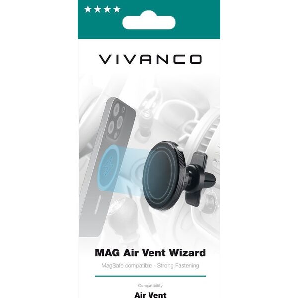 Vivanco Vivanco car phone holder MAG Air Vent Wizard (63260)
