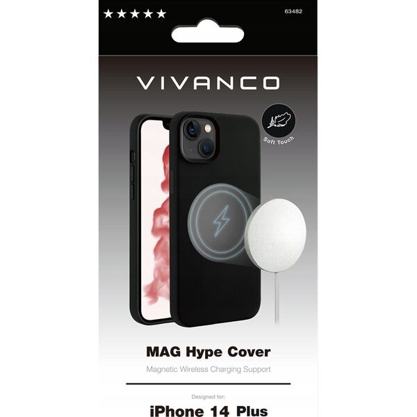 Vivanco Vivanco case Mag Hype Apple iPhone 14 Plus, black (63482)
