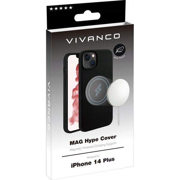 Vivanco Vivanco case Mag Hype Apple iPhone 14 Plus, black (63482)