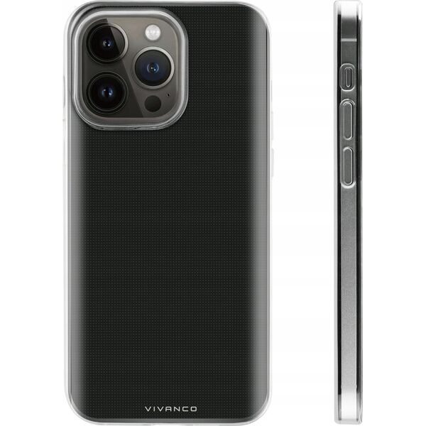Vivanco Vivanco case Super Slim Cover Apple iPhone 14 Pro Max, transparent (63504)