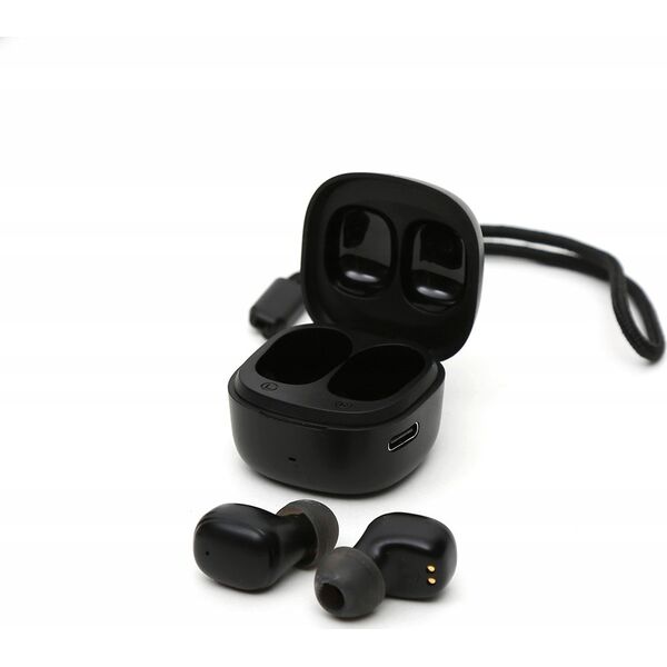 Słuchawki Platinet Platinet wireless earbuds PM1001B TWS, black (45923)