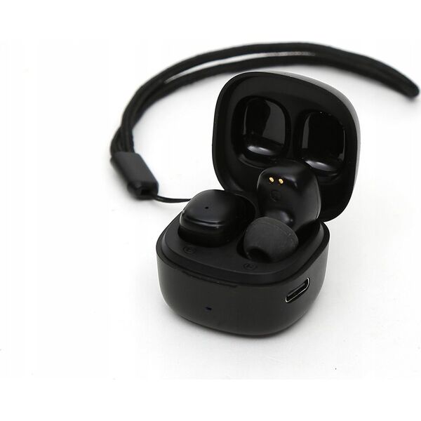 Słuchawki Platinet Platinet wireless earbuds PM1001B TWS, black (45923)