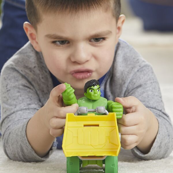 Figurka Hasbro Spidey and his Amazing Friends Vehicle & Figure Hulk