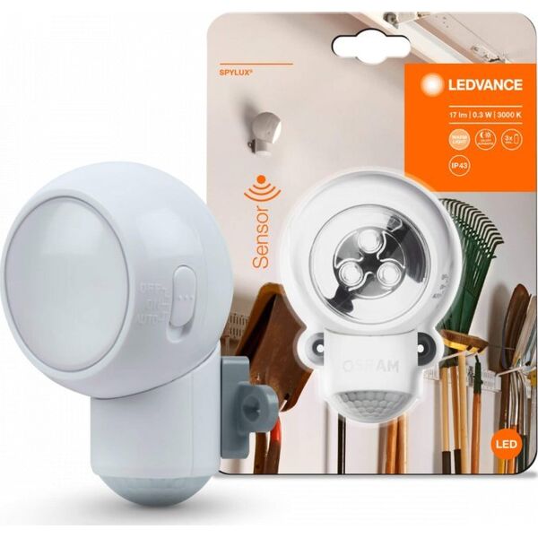 Lampka wtykowa do gniazdka Osram LEDVANCE Lampka LED na BATERIE Czujnik SPYLUX