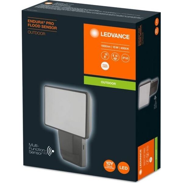 Naświetlacz Osram LEDVANCE Naświetlacz LED 15W ENDURA PRO CZUJNIK