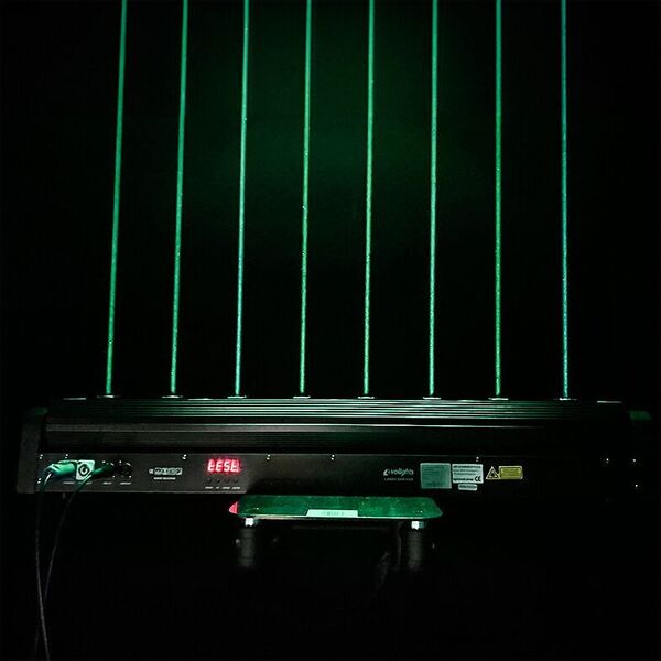 Evolights EVOLIGHTS LASER 3W RGB profesjonalne estradowe oświetlenie laserowe