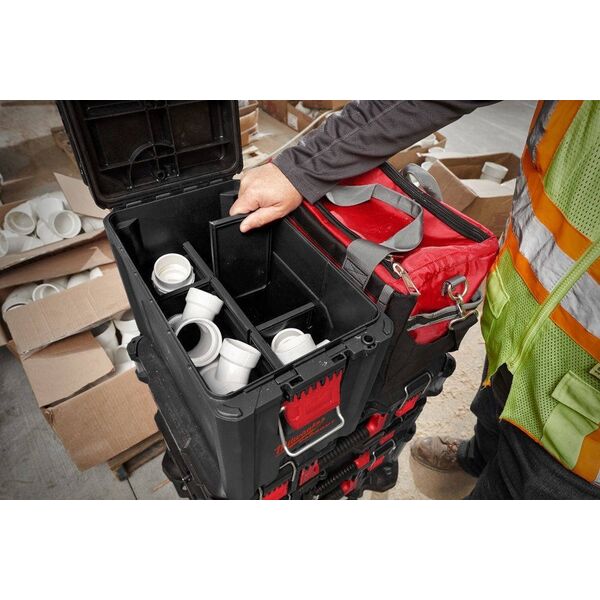 Sourcing Aukštas įrankių lagaminas MILWAUKEE PACKOUT 41,1cm