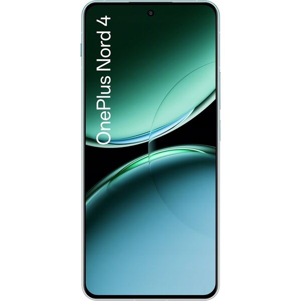 Smartfon OnePlus OnePlus Nord 4 | Oasis Green | 6.74 " | Fluid AMOLED | 1240 x 2772 pixels | Qualcomm SM7675 | Snapdragon 7+ Gen 3 (4 nm) | Internal RAM 12 GB | 256 GB | Dual SIM | 4G | 5G | Main camera resolution 50+8 MP | Secondary camera resolution 16