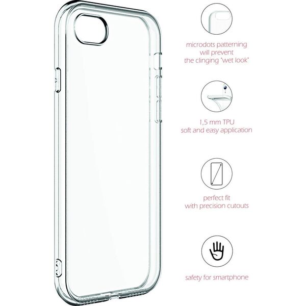 Swissten Clear Jelly Case For iPhone 16 Pro Transparent