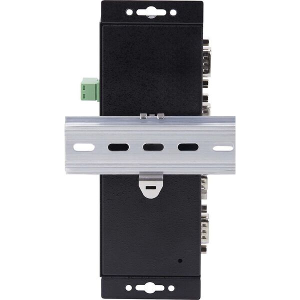 Konwerter światłowodowy StarTech StarTech I43-SERIAL-ETHERNET konwerter szeregowy/repeater/izolator RS-232 RJ-45 Czarny