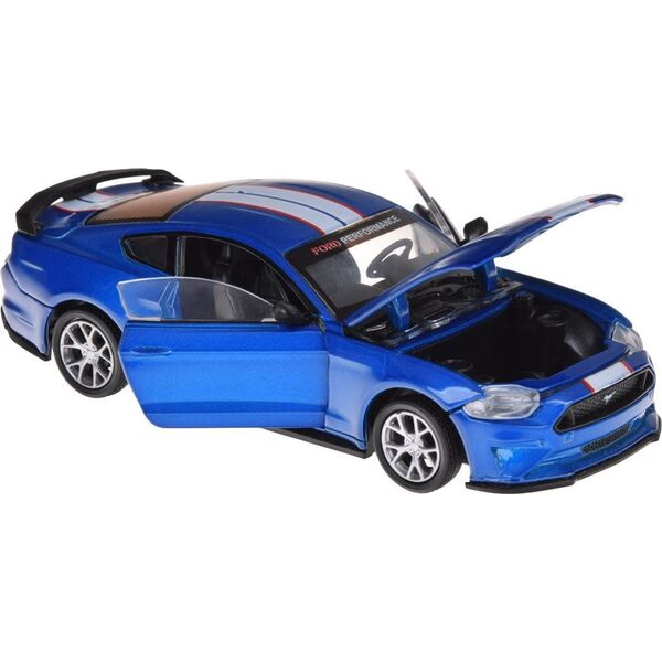 Jokomisiada Zestaw Metalowe auto TUNING licencjonowane Ford Mustang GT 1:42 ZA5057