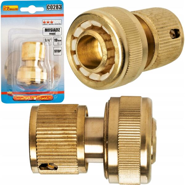 XTline Brass two way connector 1/2''
