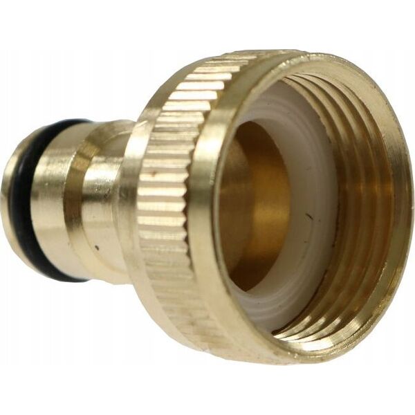 Richmann Brass nipple with internal thread 3/4"