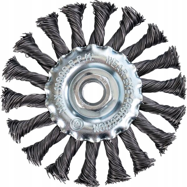 Richmann Flat spin wire brush 115 x 22.2 mm. Richmann