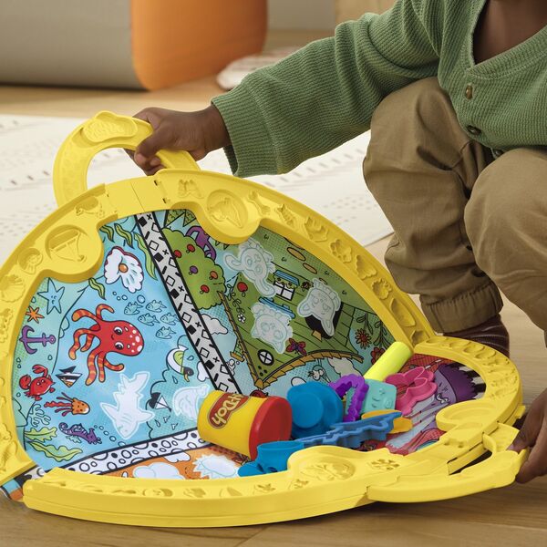 Play-Doh PLAY-DOH playset Fold N Go playmat