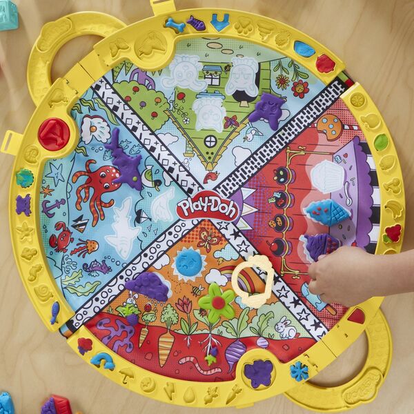 Play-Doh PLAY-DOH playset Fold N Go playmat