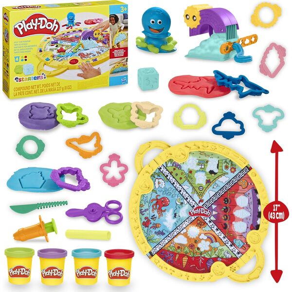Play-Doh PLAY-DOH playset Fold N Go playmat