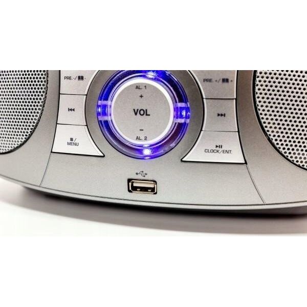 Radio Soundmaster Soundmaster SCD1800TI radio Osobisty Srebrny