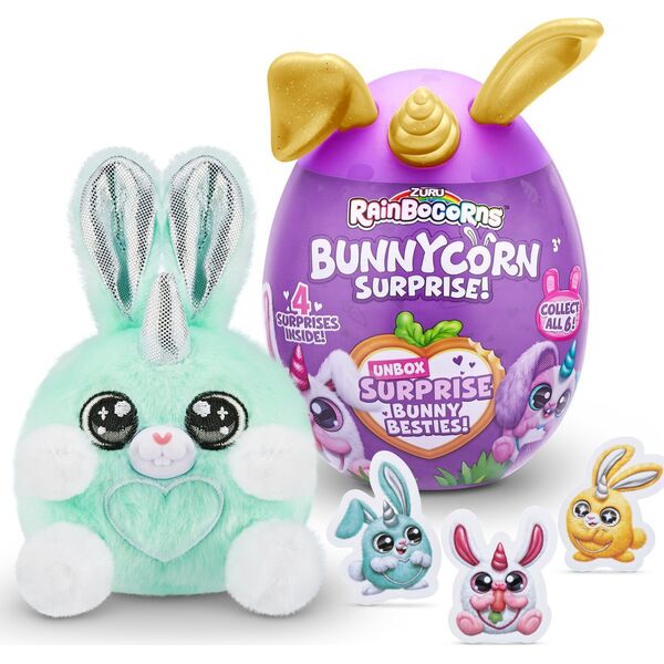 HP RAINBOCORNS plush toy with accessories Bunnycorn, 9260/9260SQ1