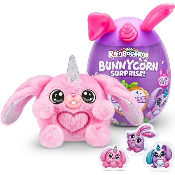 HP RAINBOCORNS plush toy with accessories Bunnycorn, 9260/9260SQ1